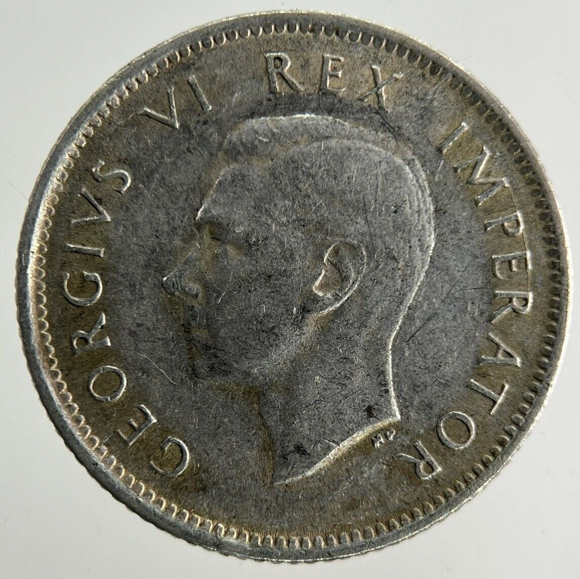 1941 South Africa Sixpence Silver Coin | Fine Collectable Grade