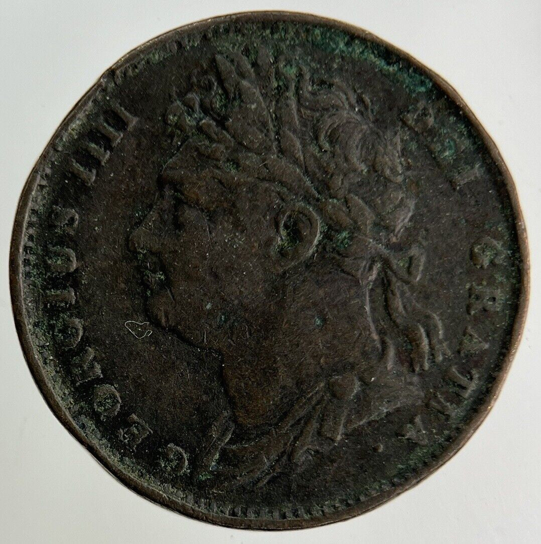 1822 George IV Farthing Coin | Fine Collectable Grade