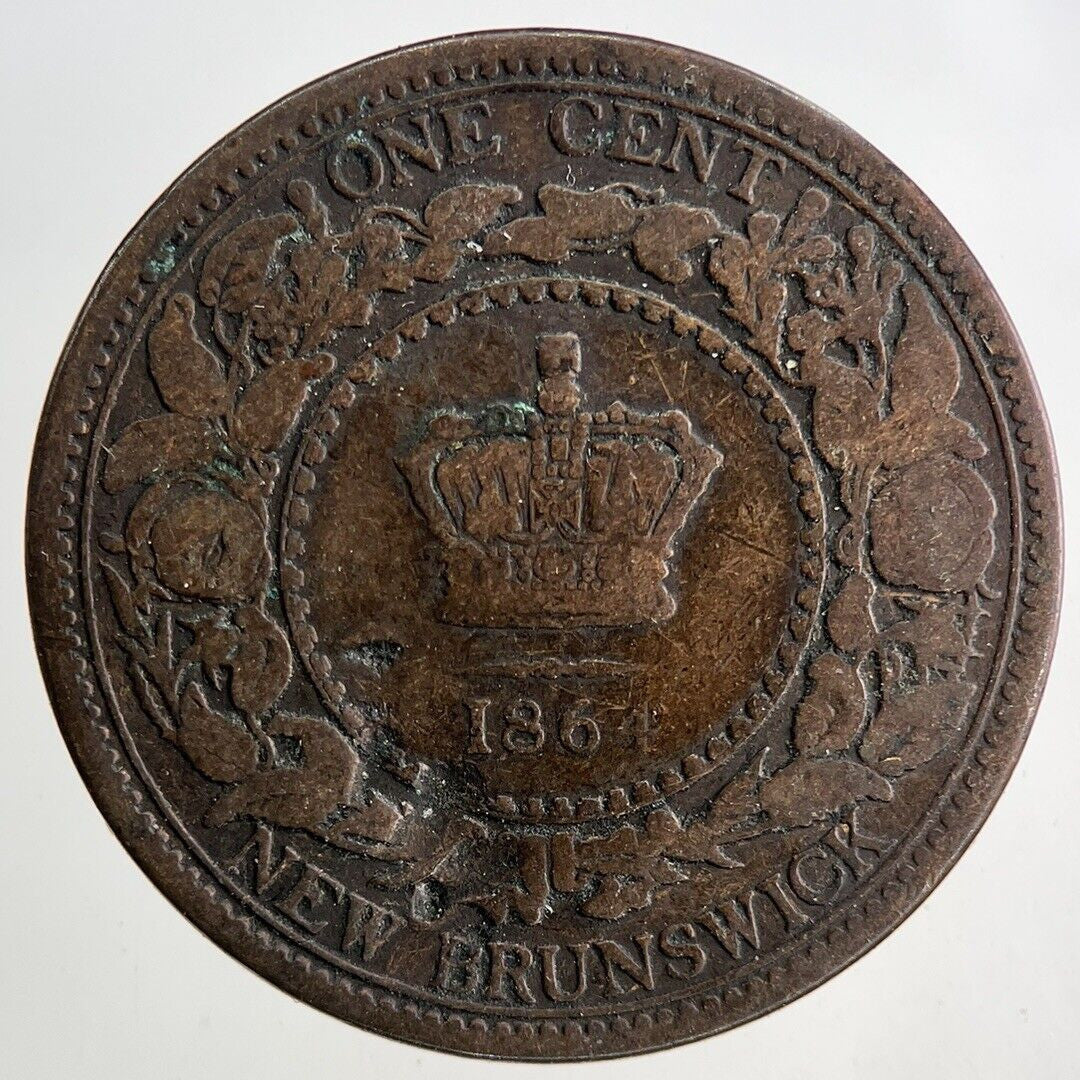 1864 Canada Nova Scotia One Cent Coin | Collectable Grade
