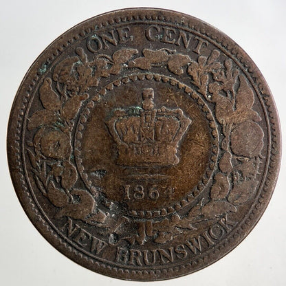 1864 Canada Nova Scotia One Cent Coin | Collectable Grade