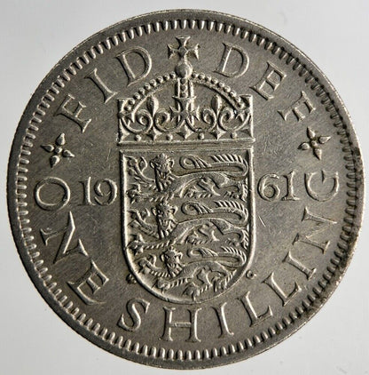 1961 Elizabeth II One Shilling Coin | Fine Collectable Grade