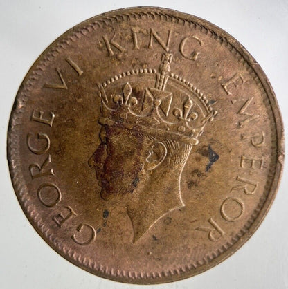 1940 India 1/4 Quarter Anna Coin | Fine Collectable Grade