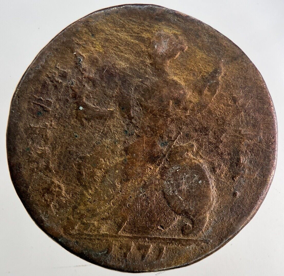 1771 George III 3rd Half - Penny Coin | Collectable Grade