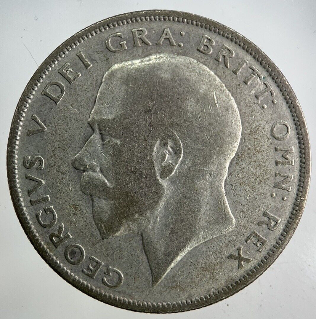 1923 George V Half - Crown Silver Coin | Fine Collectable Grade