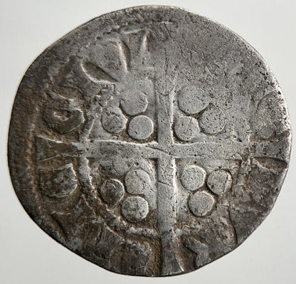 1279 - 1307 Edward I 1st Medieval Hammered Silver Penny Coin | a6603