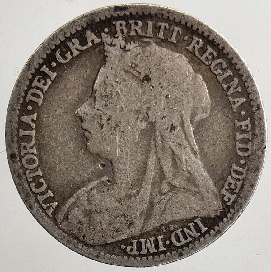 1899 Victoria Threepence Silver Coin | Collectable Grade | a5579