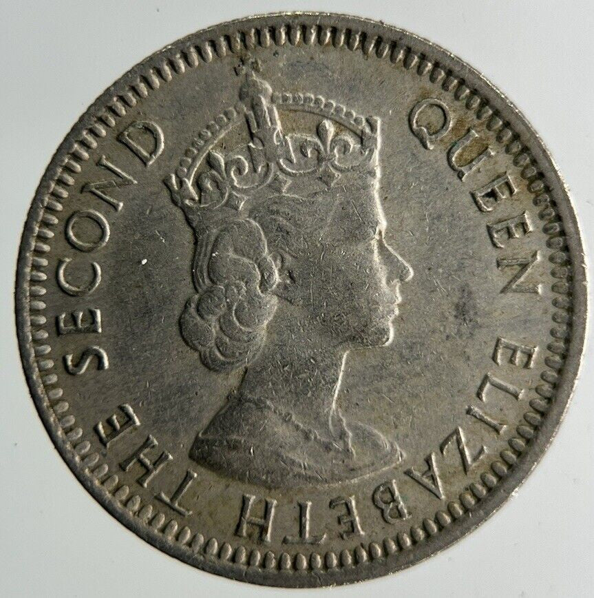 1961 Malaya Settlement Straits 10 Cents Coin | Fine Collectable Grade