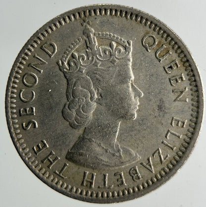 1961 Malaya Settlement Straits 10 Cents Coin | Fine Collectable Grade
