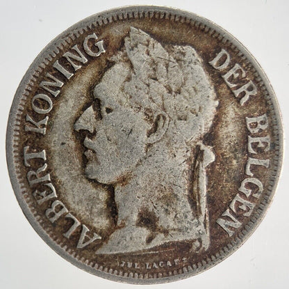 1928 1 One Franc Belgian Congo Coin | Collectable Grade | a1958