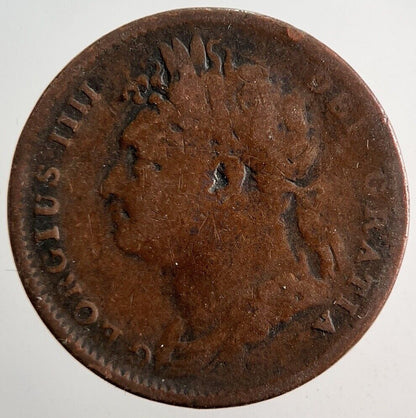 1825 George IV Farthing Coin | Collectable Grade