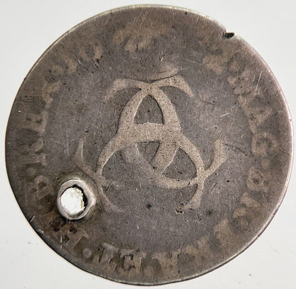 1682 Charles II 2nd Maundy Threepence Silver Coin | Collectable Grade | a6919