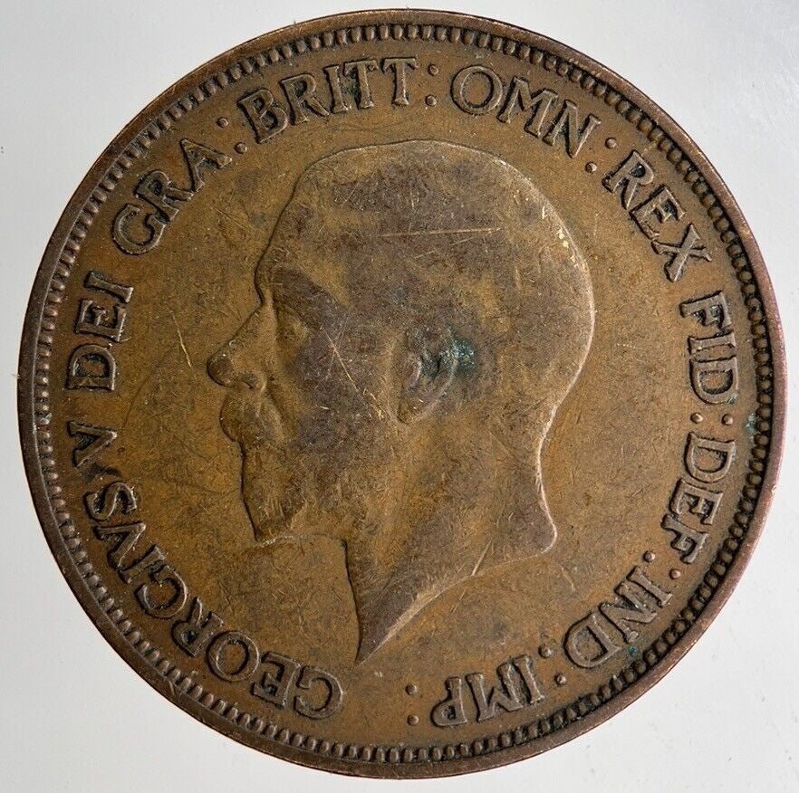 1936 George V One Penny Coin | Fine Collectable Grade