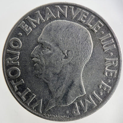 1940 Italy 1 Lira Coin | Fine Collectable Grade