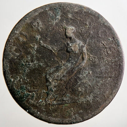 1813 Canada Wellington Commerce Half - Penny Token Coin | Fair Grade a2918