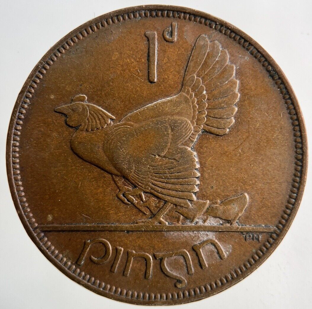 1928 Irish One Penny Coin | Very High Grade