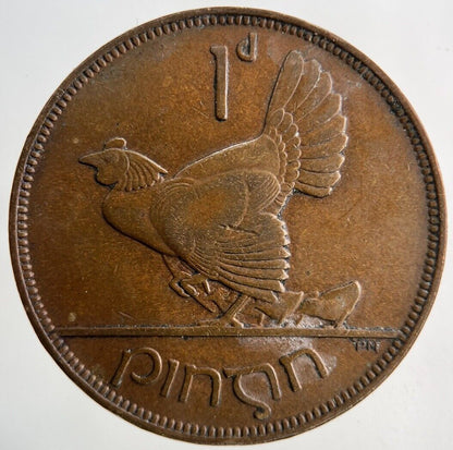 1928 Irish One Penny Coin | Very High Grade