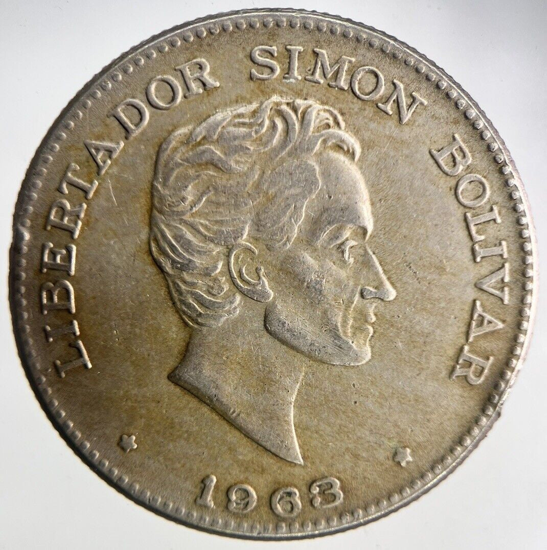 1963 Colombia 50 Centavos Coin | Fine Collectable Grade