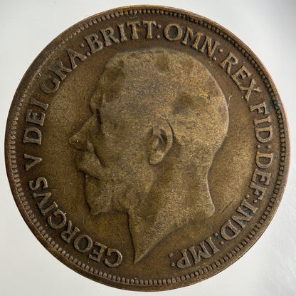 1914 George V One Penny Coin | Collectable Grade