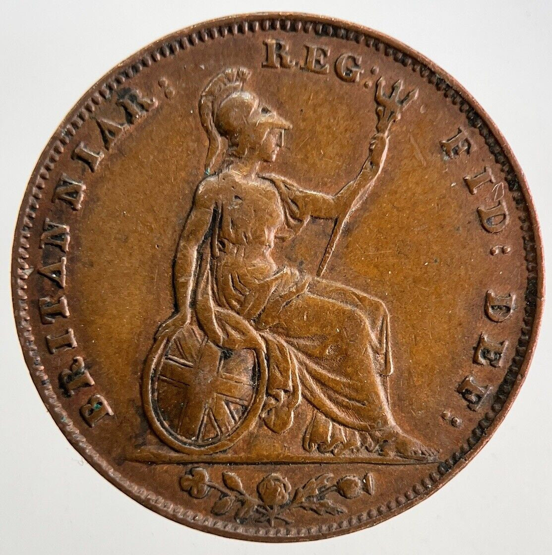 1854 Victoria Farthing Coin | Very High Grade