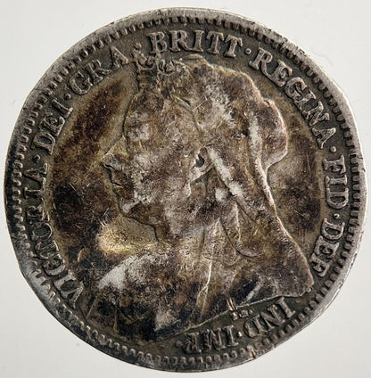 1899 Victoria Threepence Silver Coin | Collectable Grade | a5571