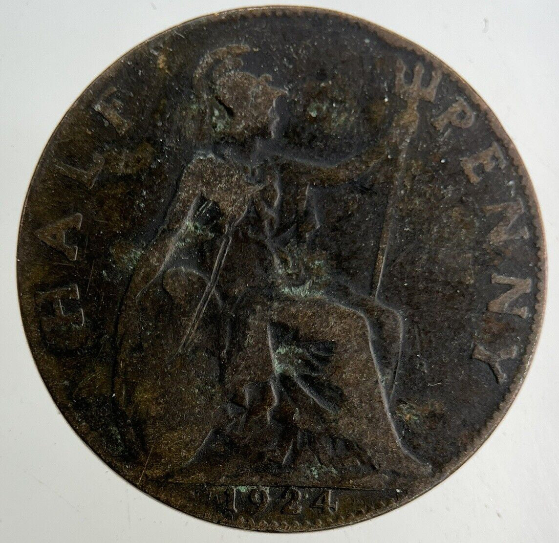 1924 George V Half - Penny Coin | Collectable Grade