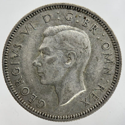 1940 George VI Shilling Silver Coin | Fine Collectable Grade