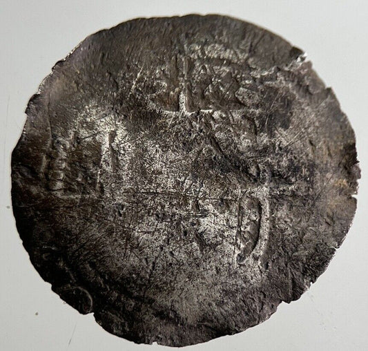 1576 Elizabeth I 1st Threepence British Silver Hammered Coin | a8912