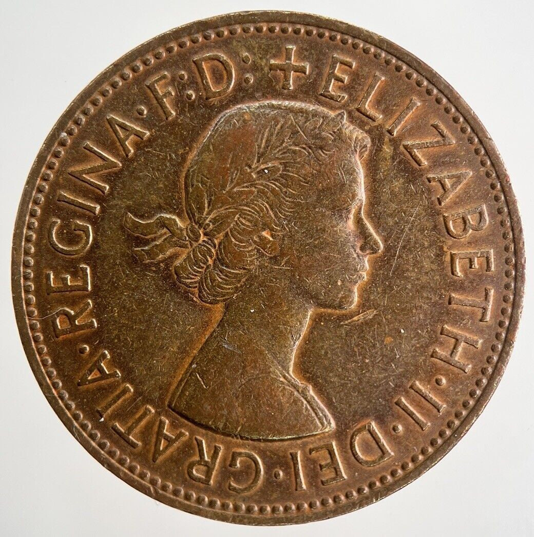 1966 Elizabeth II One Penny Coin | Very High Grade