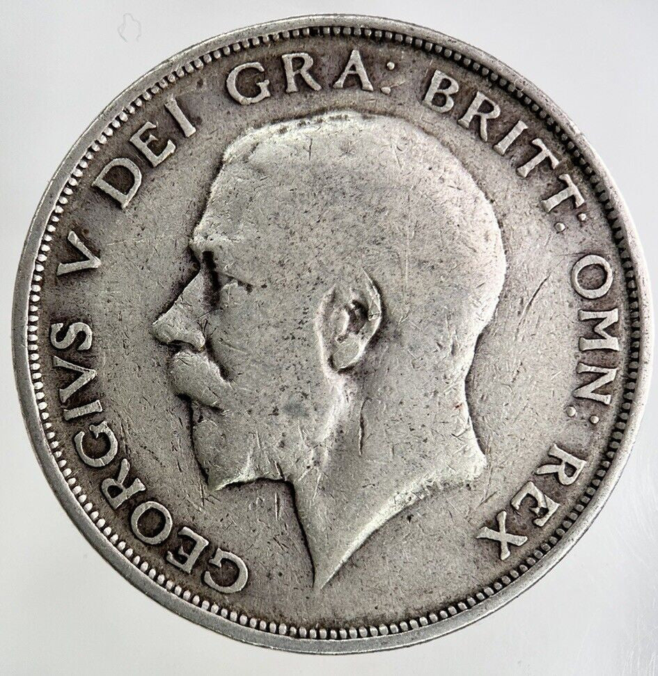 1914 George V Half - Crown Silver Coin | Collectable Grade