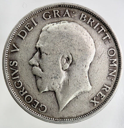 1914 George V Half - Crown Silver Coin | Collectable Grade
