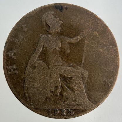 1924 George V Half - Penny Coin | Collectable Grade