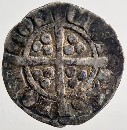1279 - 1307 Edward I 1st Medieval Hammered Silver Penny Coin | a6082
