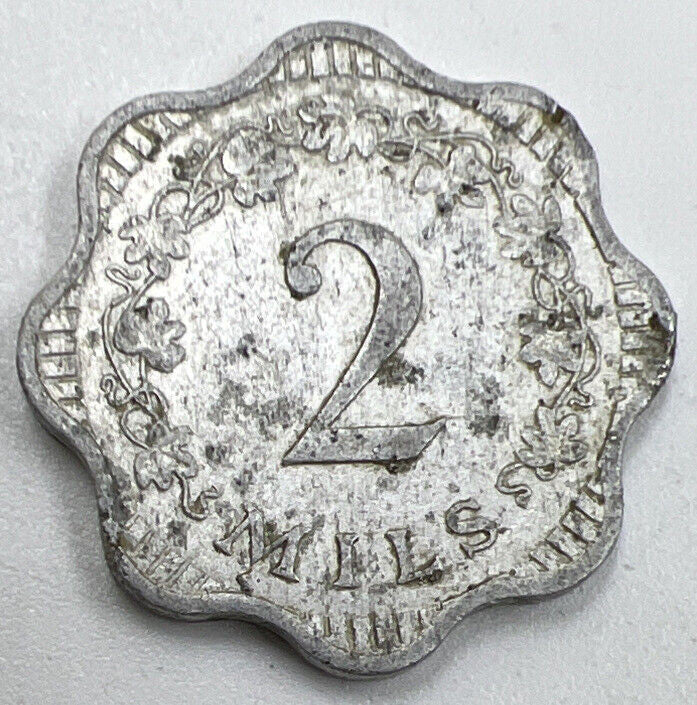 1972 Malta 2 Mils Coin | Collectable Grade | a854