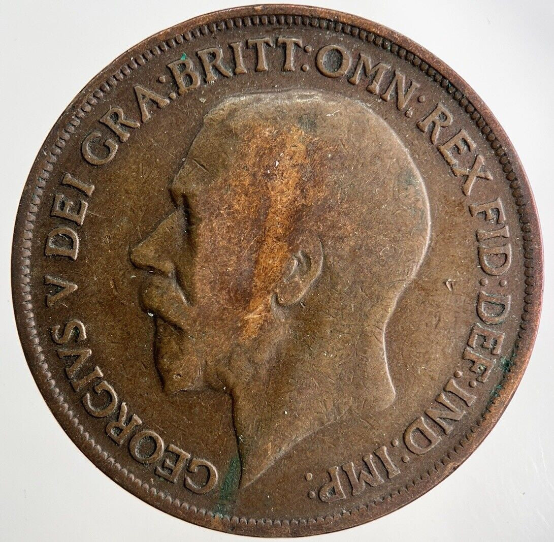 1914 George V One Penny Coin | Collectable Grade