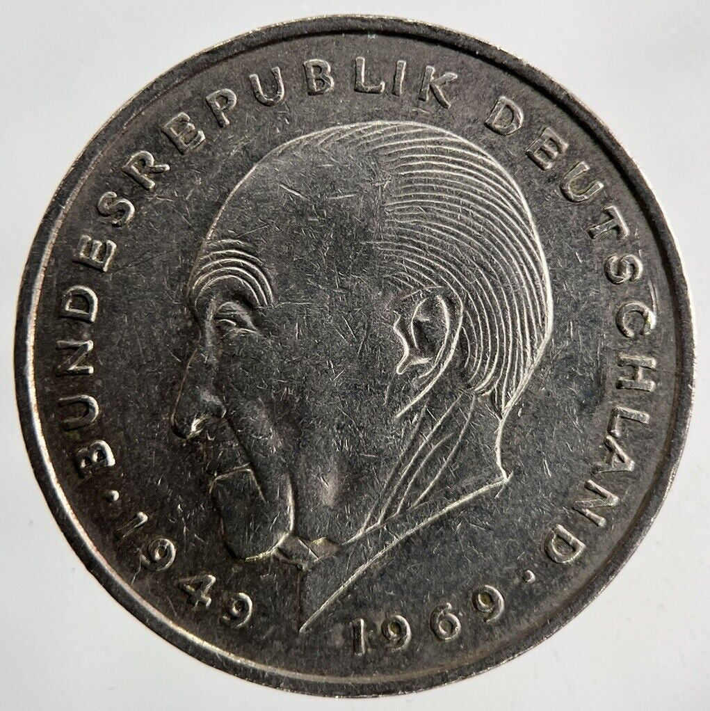 1976 Germany 2 Mark Coin | Fine Collectable Grade