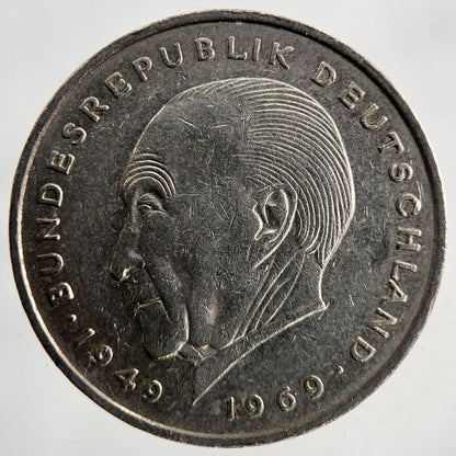 1976 Germany 2 Mark Coin | Fine Collectable Grade
