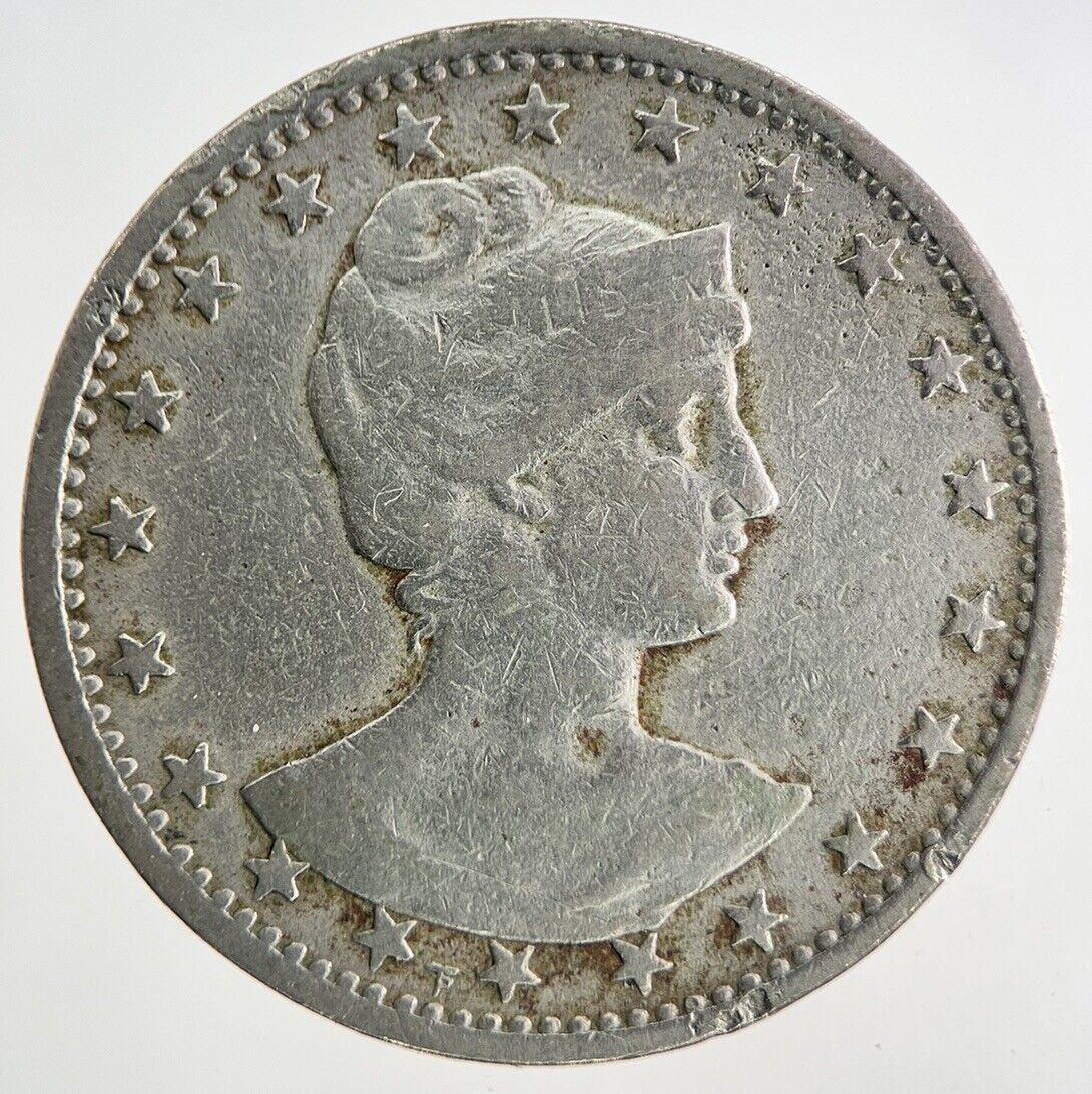 1901 Brazil 400 Reis Coin | Collectable Grade