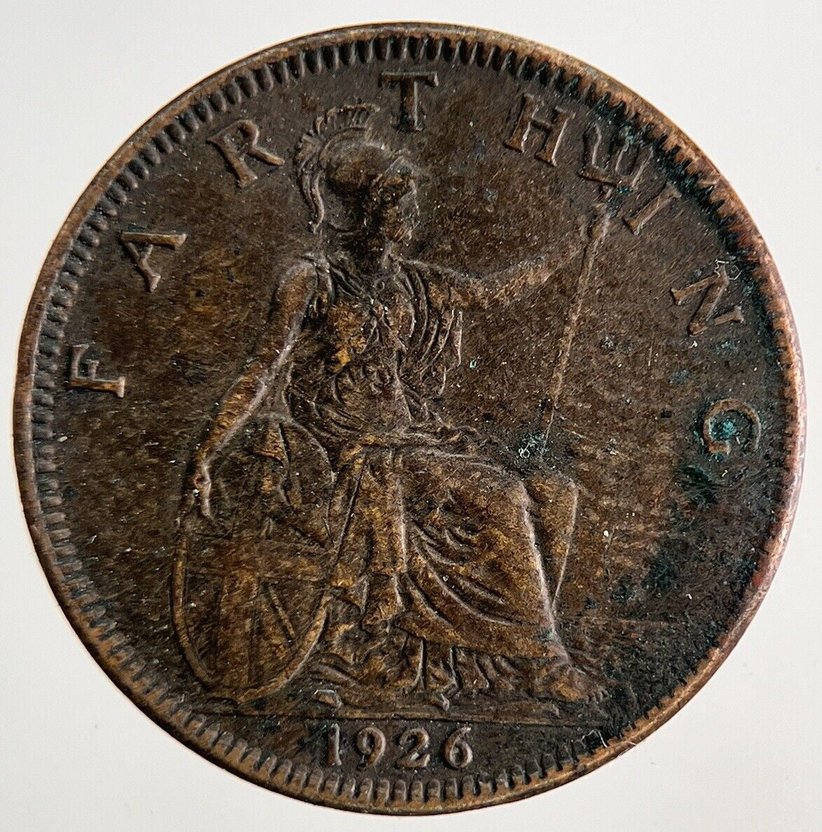 1926 George V Farthing Coin | Very High Grade | a7428