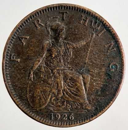 1926 George V Farthing Coin | Very High Grade | a7428