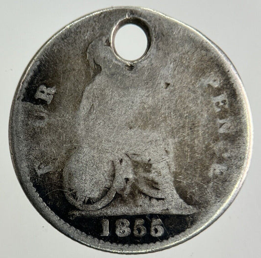 1855 Victoria Groat Four - Pence Silver Coin | Collectable Grade