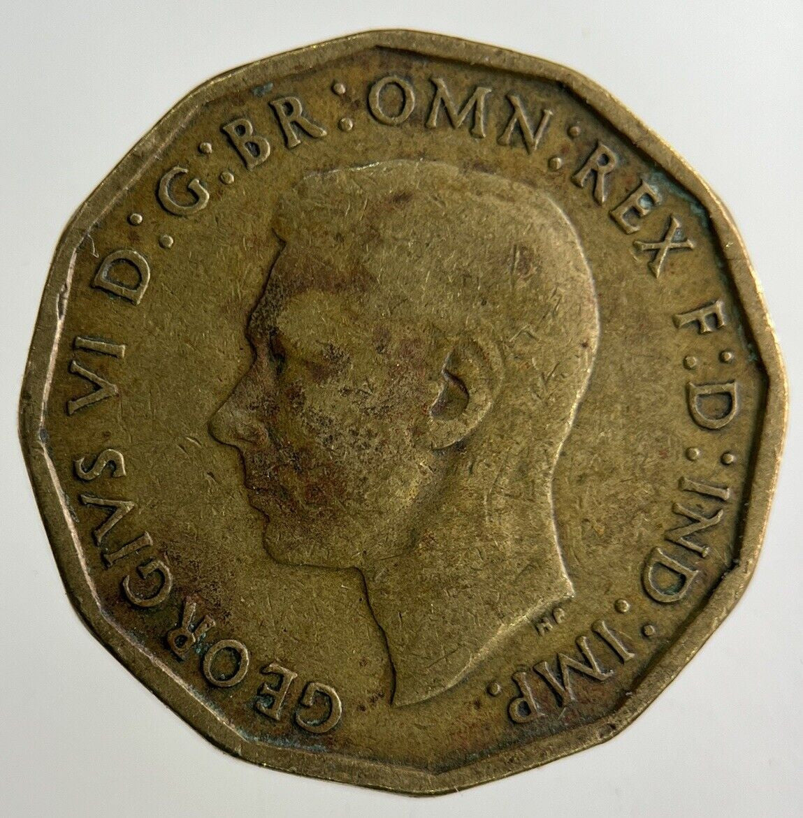 1941 George VI Threepence Coin | Fine Collectable Grade