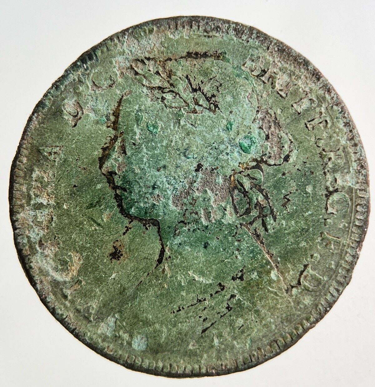 1884 Victoria Half - Penny Coin | Collectable Grade