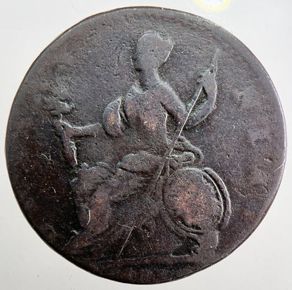 British George III 3rd Half - Penny Coin | Collectable Grade | a7440