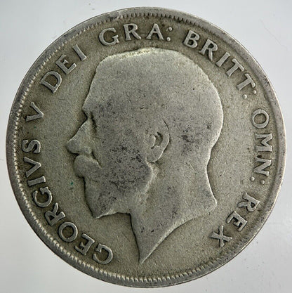 1921 George V Half - Crown Silver Coin | Collectable Grade