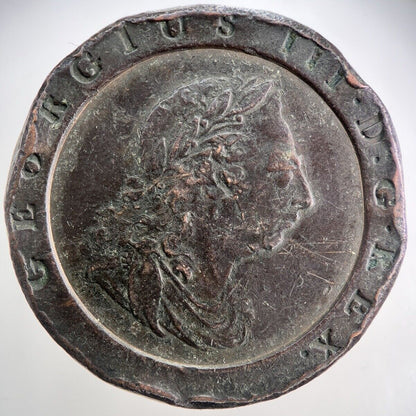 1797 George III Cartwheel Two - Pence Coin | Very High Grade | a141