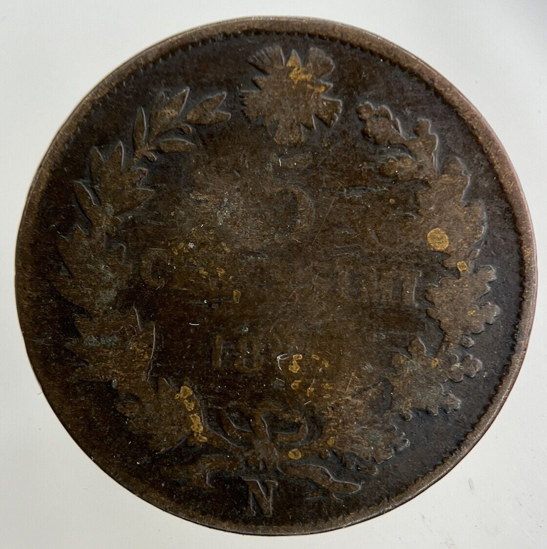 1865 Italy 5 Centesimi Coin | Collectable Grade