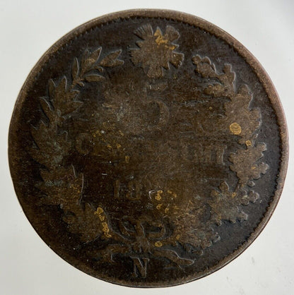 1865 Italy 5 Centesimi Coin | Collectable Grade