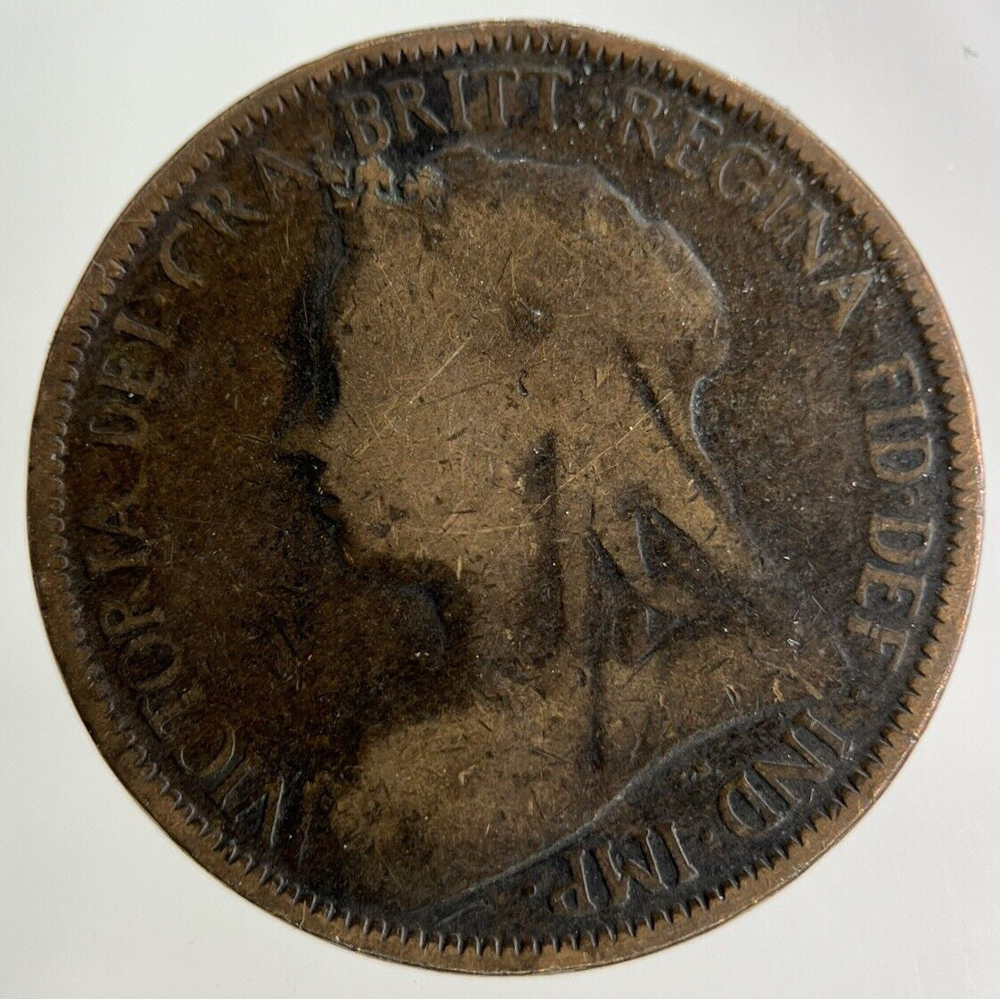 1901 Victoria Half - Penny Coin | Collectable Grade