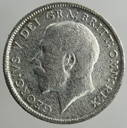 1921 George V Sixpence Silver Coin | Collectable Grade