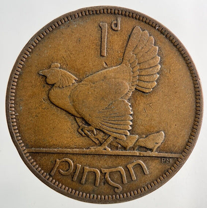 1928 Irish One Penny Coin | Fine Collectable Grade